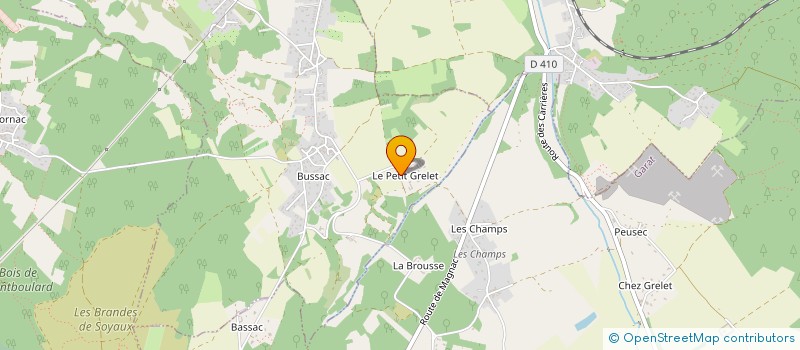 localisation de l'entreprise ALBI à MAGNAC-SUR-TOUVRE
