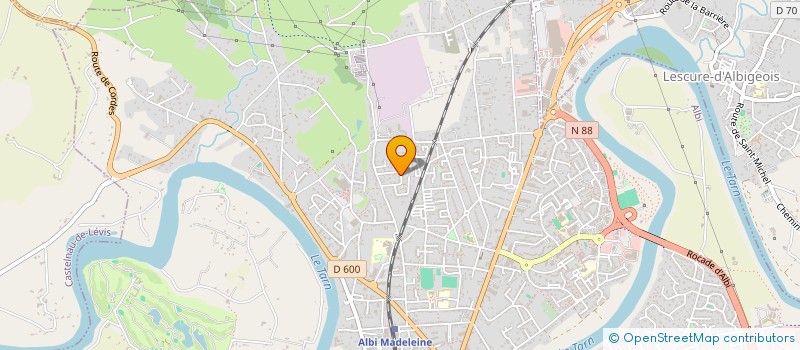 localisation de l'entreprise ALBI BARRIO DE TANGO à ALBI