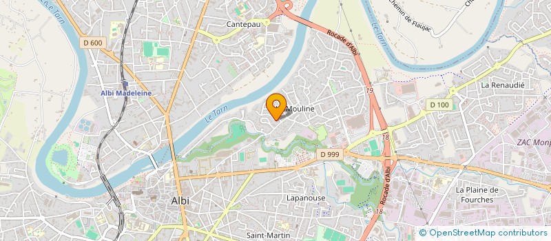 localisation de l'entreprise ALBI CASTRES DIAGNOSTICS IMMOBILIER  ALBI