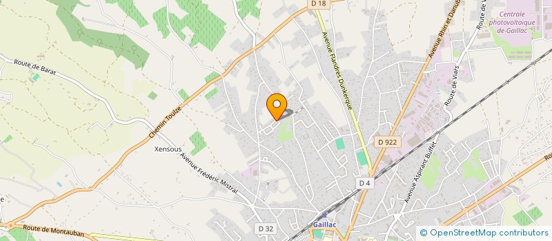 localisation de l'entreprise ALBI FOOT 7  GAILLAC