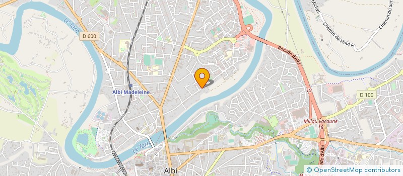 localisation de l'entreprise ALBI KAYAK CANOE à ALBI