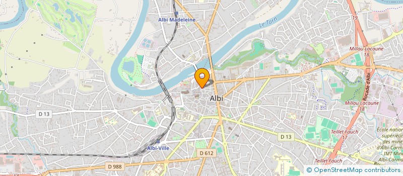 localisation de l'entreprise ALBI SLACKLINING à ALBI