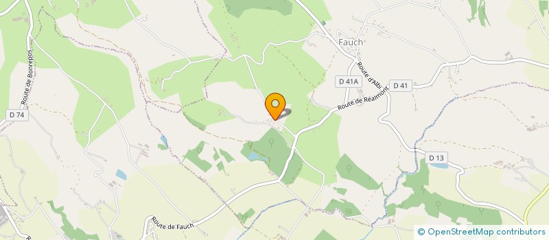 localisation de l'entreprise ALBI SPORTS ACROBATIQUES  PUYGOUZON