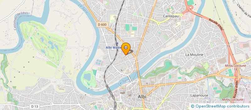 localisation de l'entreprise ALBI VERT DEMAIN à ALBI