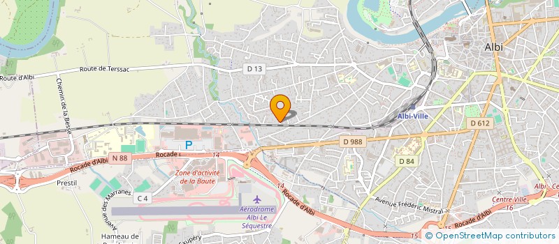 localisation de l'entreprise ALBI24HEURES à ALBI