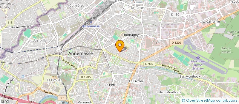 localisation de l'entreprise ALBIA  SCIEZ