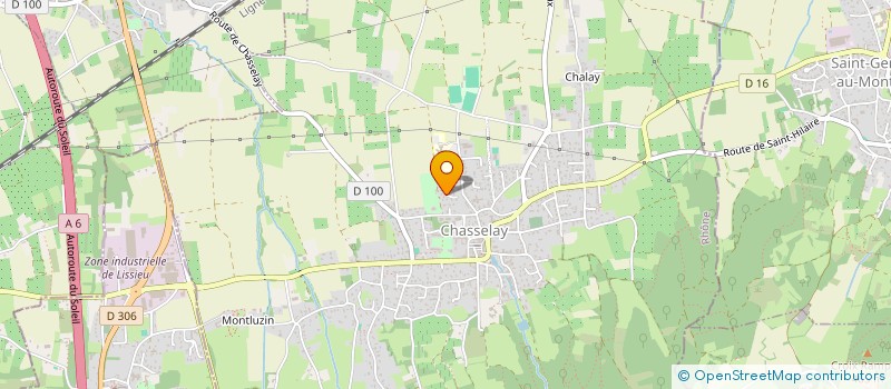 localisation de l'entreprise ALBIAN  CHASSELAY