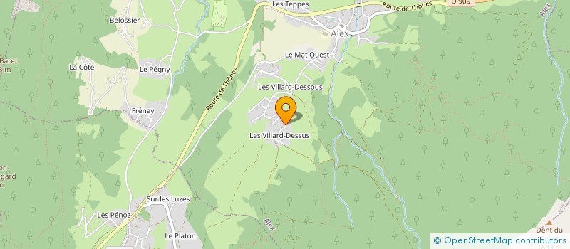 localisation de l'entreprise ALBIGNY VETEMENTS  ALEX