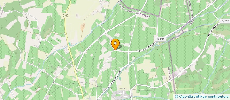 localisation de l'entreprise ALBIN TAXIS à VALREAS