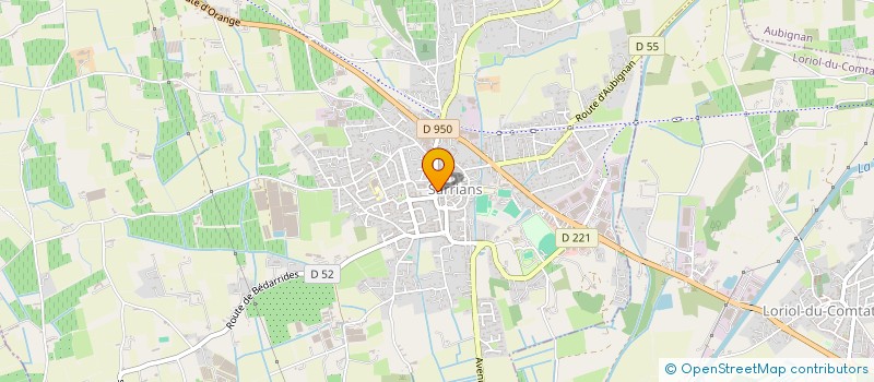 localisation de l'entreprise ALBINOS SOUND SYSTEM  SARRIANS