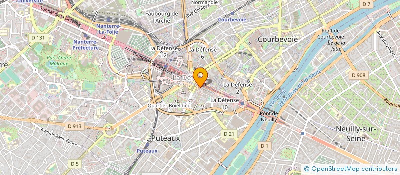 localisation de l'entreprise ALBIOMA SERVICES RESEAUX  PUTEAUX