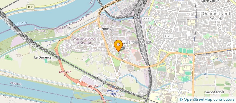 localisation de l'entreprise ALBIOMA SOLAR ASSETS FRANCE 5  AVIGNON