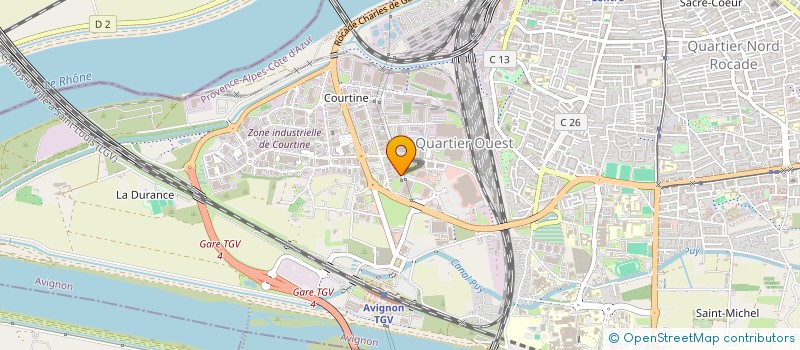 localisation de l'entreprise ALBIOMA SOLAR ASSETS FRANCE 6  AVIGNON