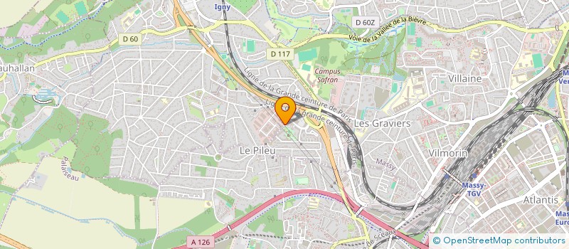 localisation de l'entreprise ALBION à IGNY