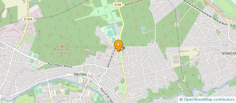 localisation de l'entreprise ALBION  YERRES