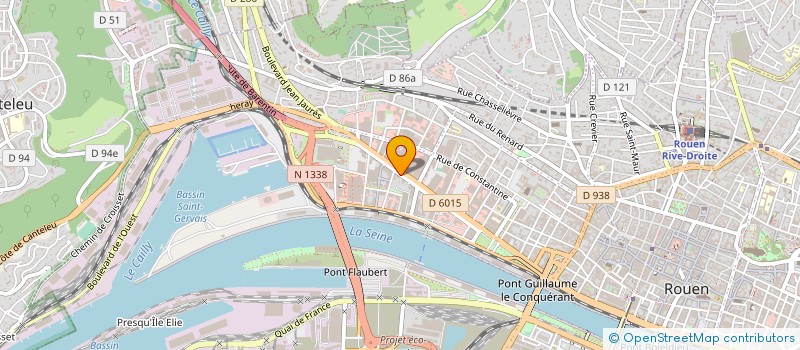 localisation de l'entreprise ALBION INVESTISSEMENTS  ROUEN