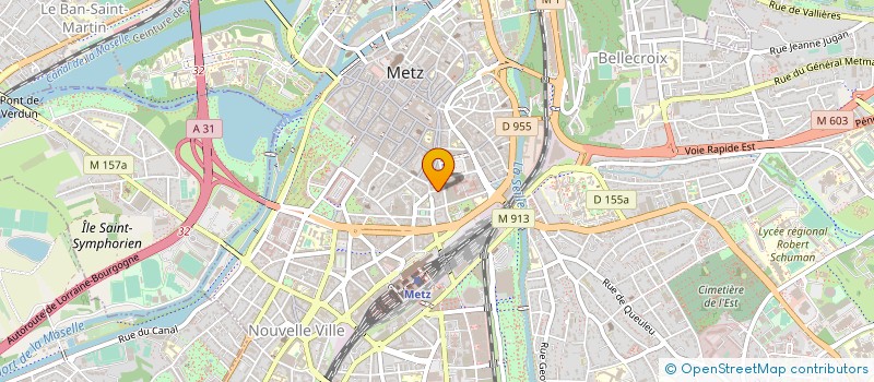 localisation de l'entreprise ALBION SAINT NICOLAS  METZ