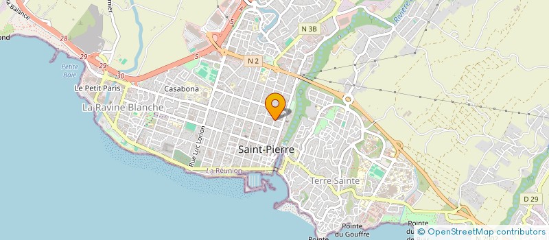 localisation de l'entreprise ALBIONE à SAINTE-MARIE