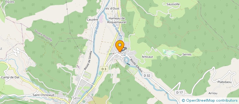 localisation de l'entreprise ALBIOS à OUST