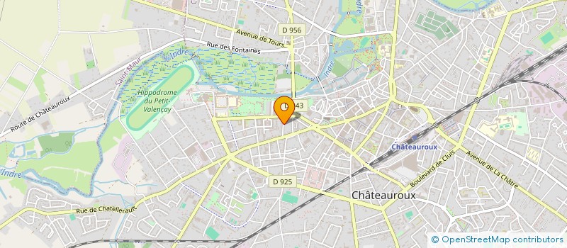 localisation de l'entreprise ALBIREO B à CHATEAUROUX
