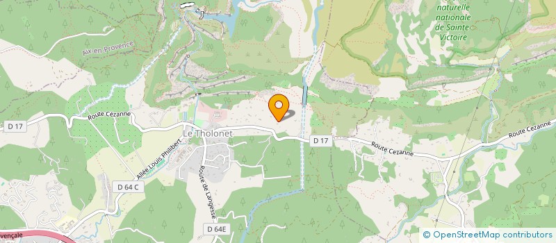 localisation de l'entreprise ALBISSER  LE THOLONET