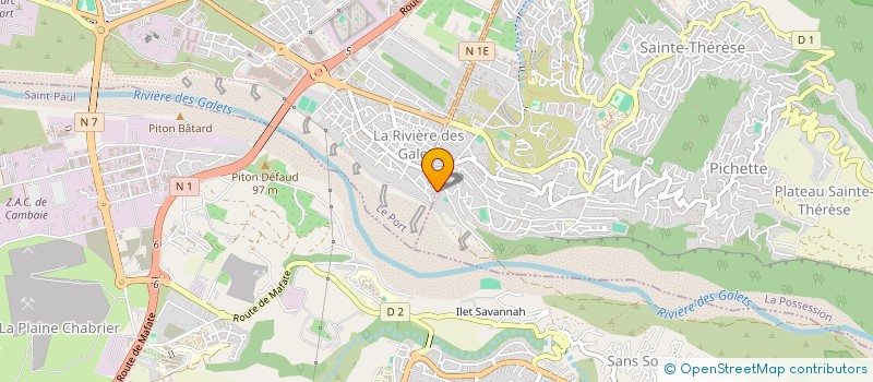 localisation de l'entreprise ALBIUS CLUB  LE PORT