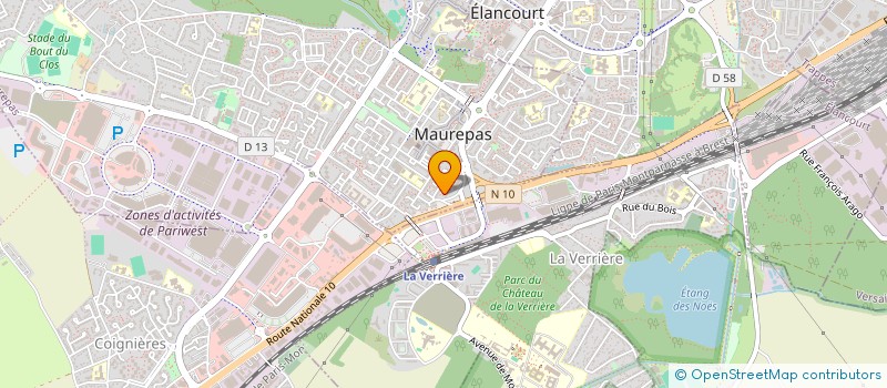 localisation de l'entreprise ALBIZIA GESTION  MAUREPAS