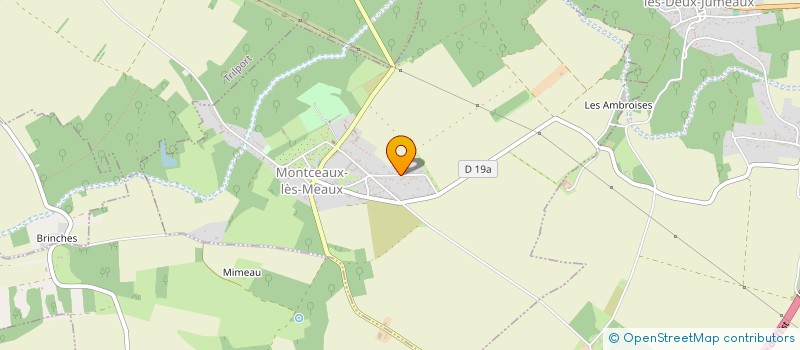 localisation de l'entreprise ALBIZIANE  MONTCEAUX-LES-MEAUX