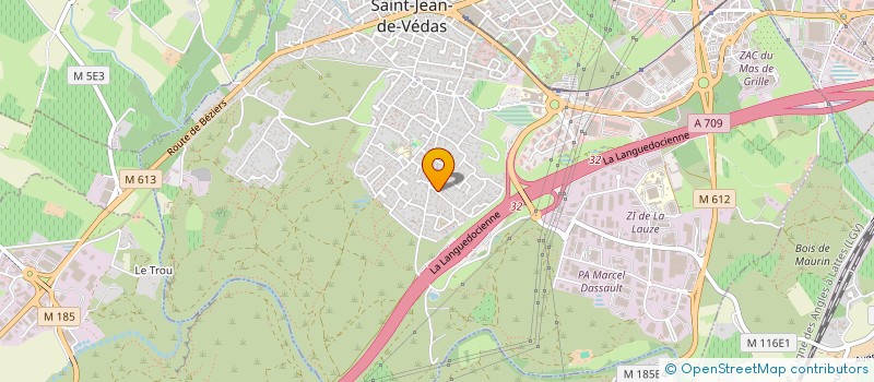 localisation de l'entreprise ALBIZIAS  SAINT-JEAN-DE-VEDAS