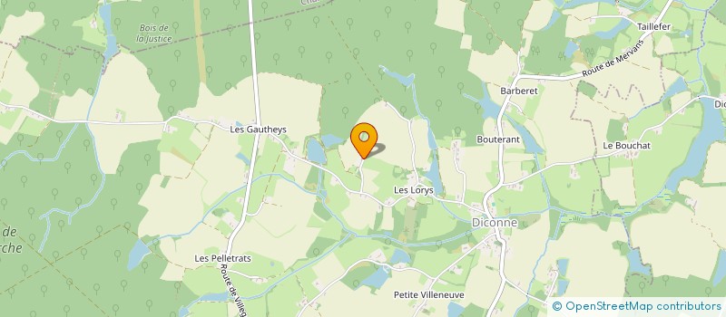 localisation de l'entreprise ALBIZZIA  DICONNE