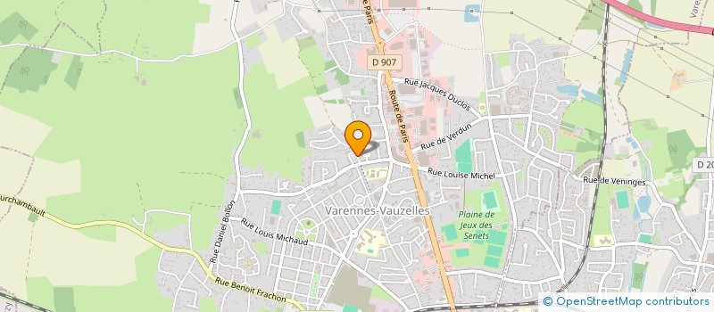 localisation de l'entreprise ALBIZZIA  VARENNES-VAUZELLES