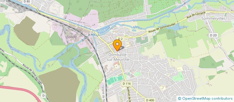 localisation de l'entreprise ALBJ  VARANGEVILLE