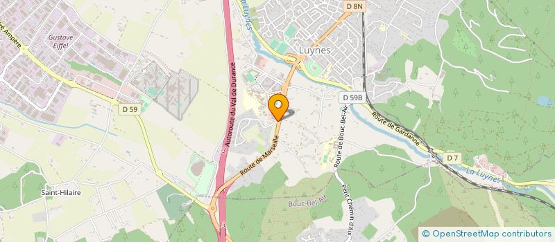localisation de l'entreprise ALBM PROTHESES DENTAIRES à AIX-EN-PROVENCE