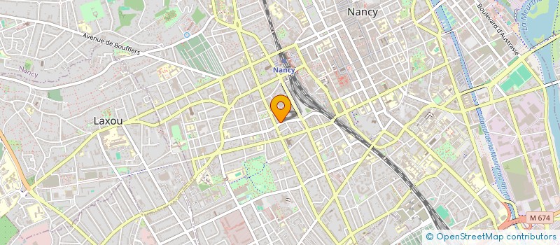 localisation de l'entreprise ALBMO  NANCY