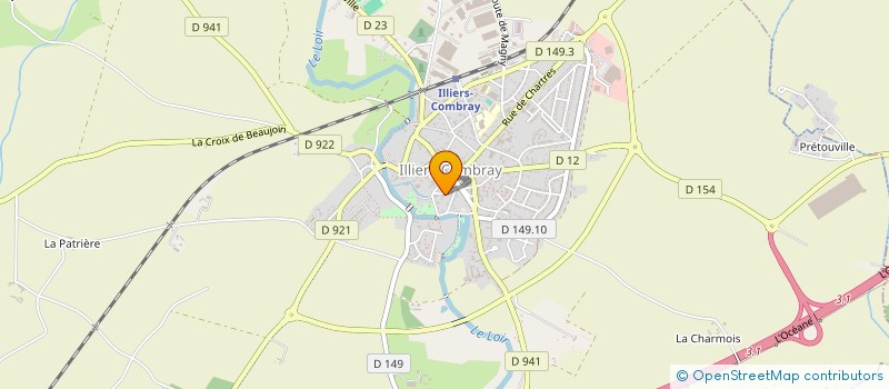 localisation de l'entreprise ALBO CONSEIL à ILLIERS-COMBRAY