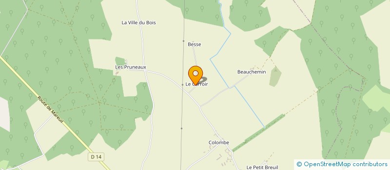 localisation de l'entreprise ALBOF  INEUIL