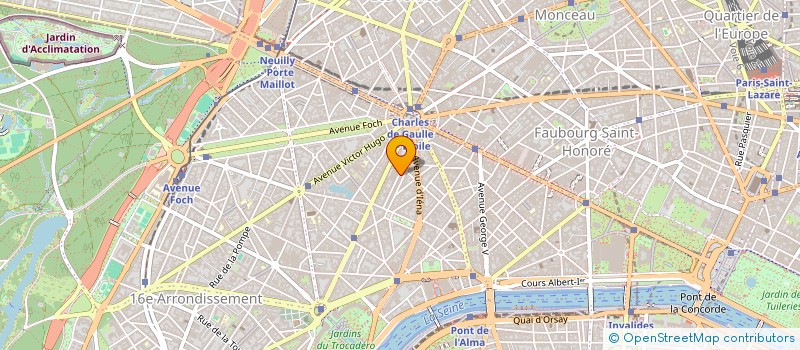 localisation de l'entreprise ALBONI CONCEPT  PARIS