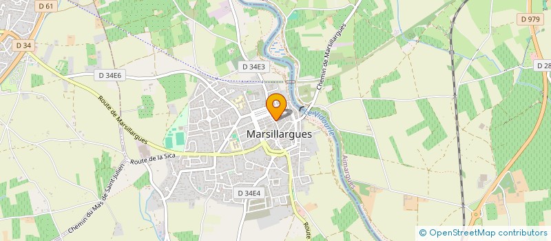 localisation de l'entreprise ALBOUY  MARSILLARGUES