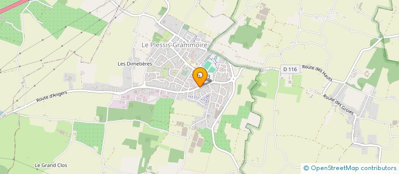 localisation de l'entreprise ALBOX  LE PLESSIS-GRAMMOIRE