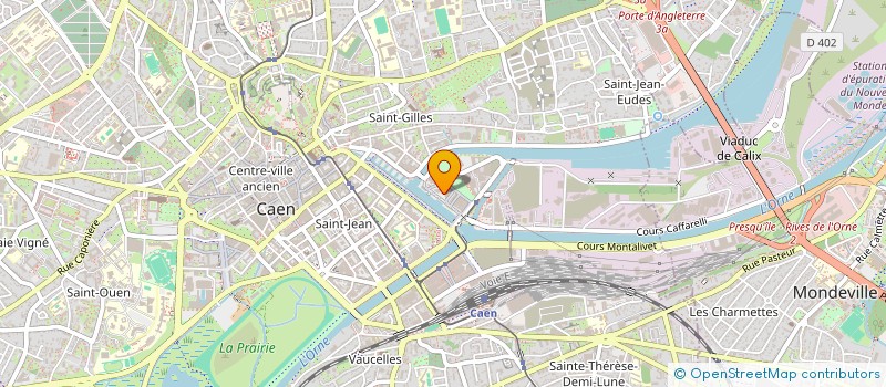 localisation de l'entreprise ALBP FOOD à CAEN