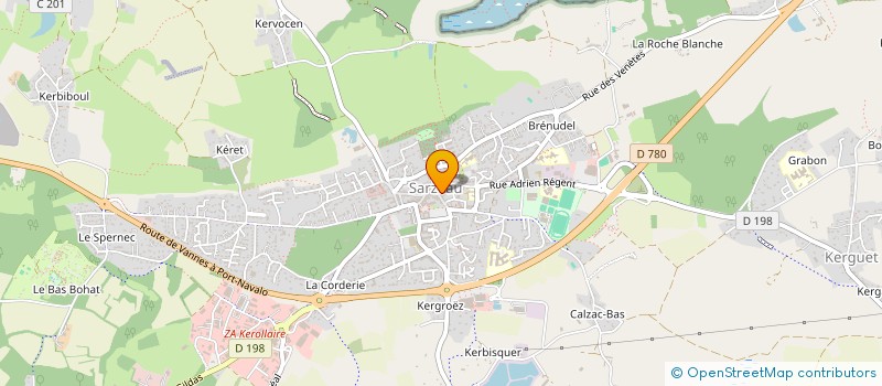 localisation de l'entreprise ALBRECHT CHAUMETTE  SARZEAU