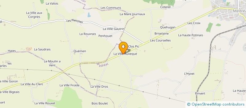 localisation de l'entreprise ALBRECHT HAQUIN LMNP  MEDREAC