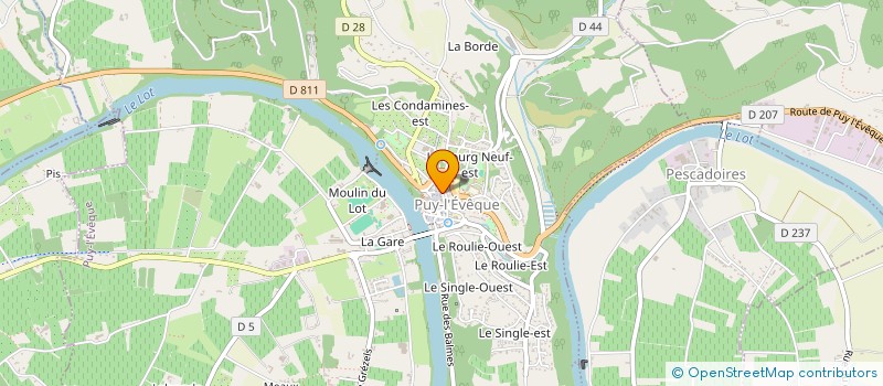 localisation de l'entreprise ALBRECHT IMMOBILIER  FLORESSAS