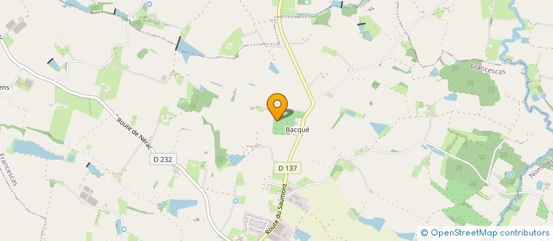 localisation de l'entreprise ALBRET CONSULTANT  FRANCESCAS