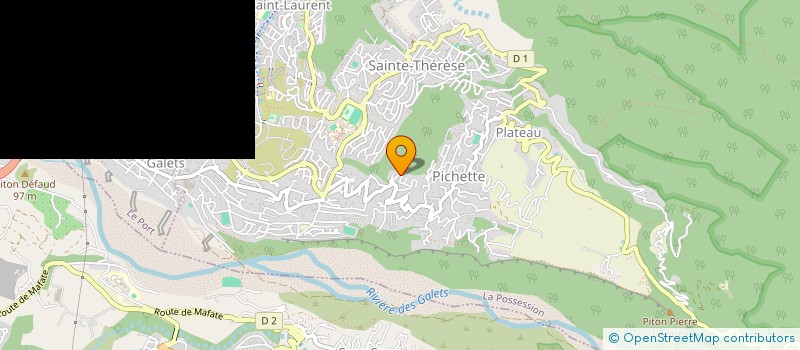 localisation de l'entreprise ALBRICE,NOELLE - V.R.D. MOELLONNAGE à LA POSSESSION