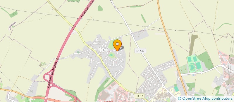 localisation de l'entreprise ALBRICKS  FAYET