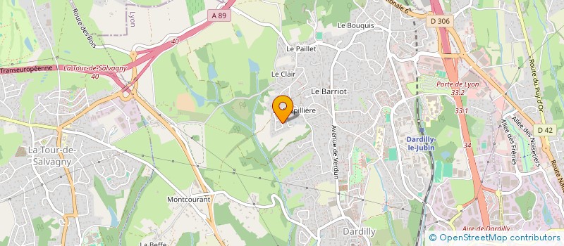 localisation de l'entreprise ALBTHO  DARDILLY