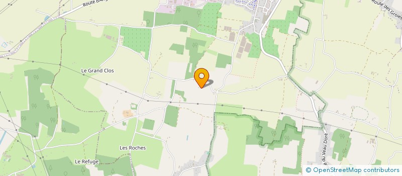 localisation de l'entreprise ALBUAMA  LE PLESSIS-GRAMMOIRE