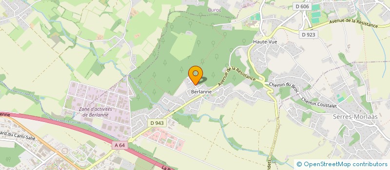 localisation de l'entreprise ALBUFEIRA CONSTRUCTION  MORLAAS