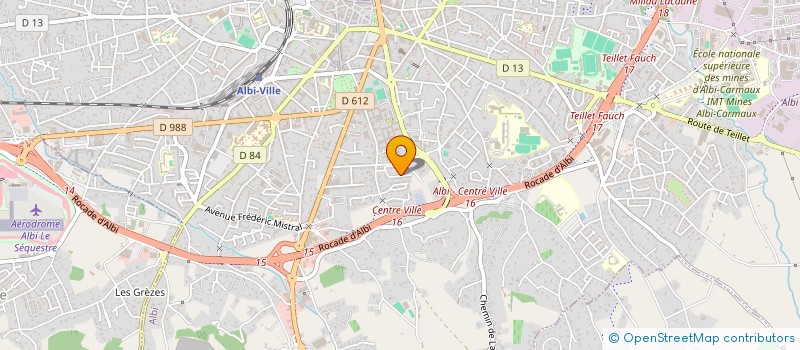 localisation de l'entreprise ALBY COUNTRY à ALBI